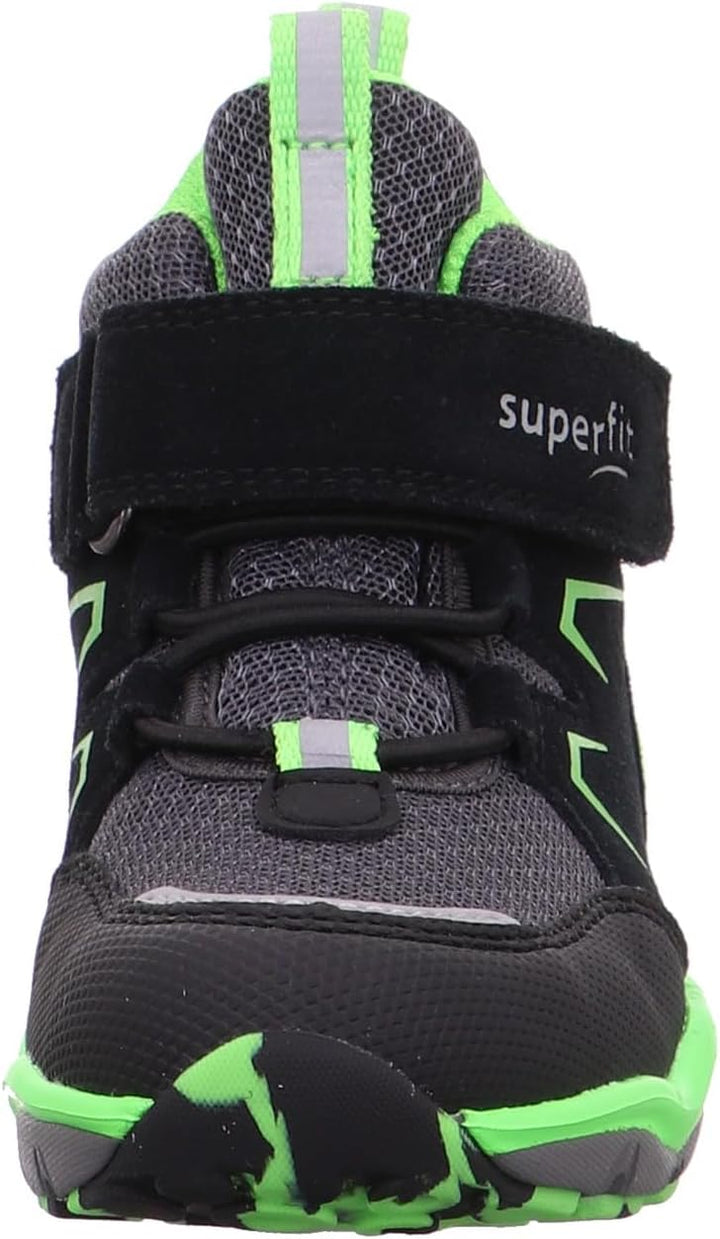 Superfit SPORT5 Sneaker Gore-Tex 0-309243 Jungen 21 EU Schwarz Grün 0000, 21 EU Schwarz Grün 00