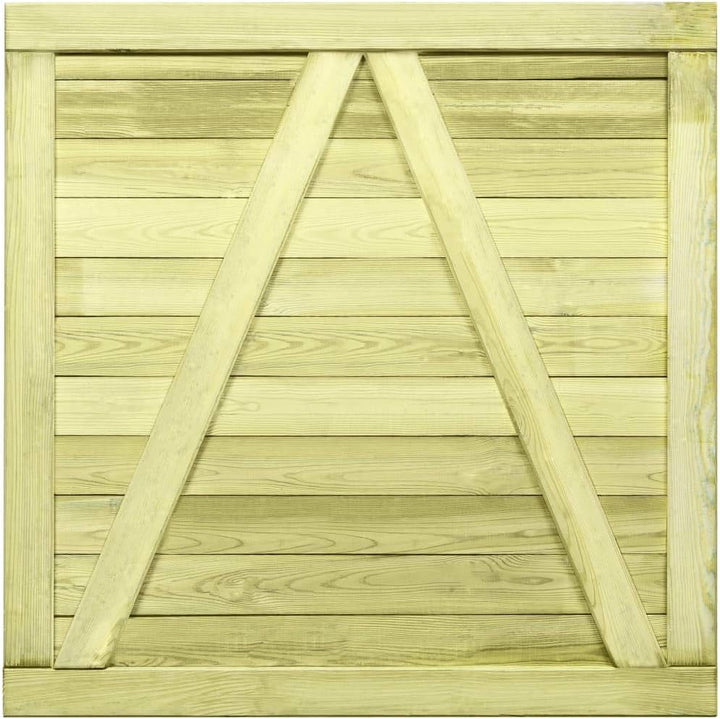 vidaXL Kiefer Imprägniert Gartentor 100x100 cm Zauntor Holztor Pforte Garten 100 x 100 cm, 100 x 100