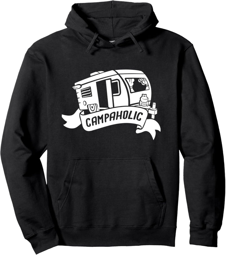 Camper Camping Caravan Wohnmobil Spruch Geschenk Mann Frau Pullover Hoodie