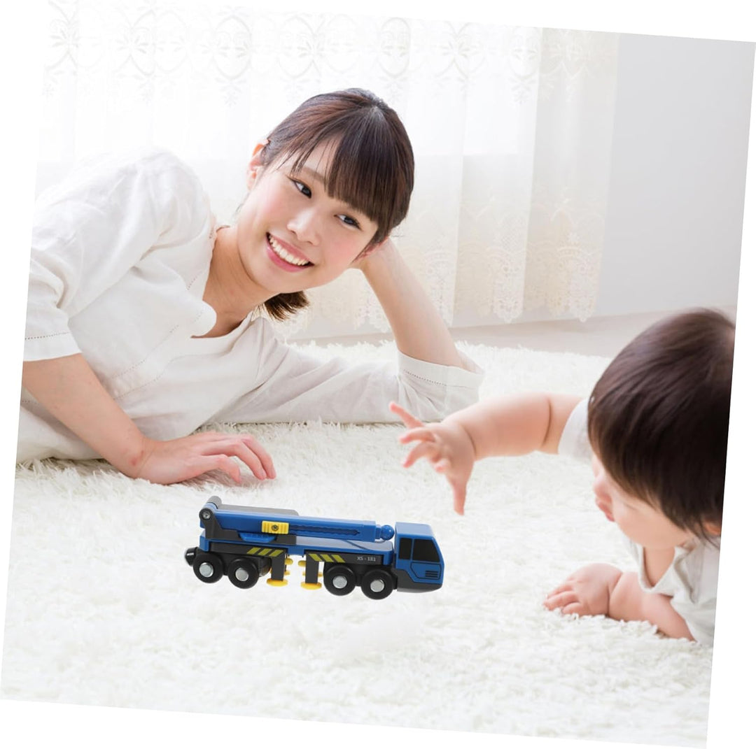 Yardwe Teleskopkran Simulationstechnik Autospielzeug Kranmodell Technikautospielzeug Hubwagenmodell