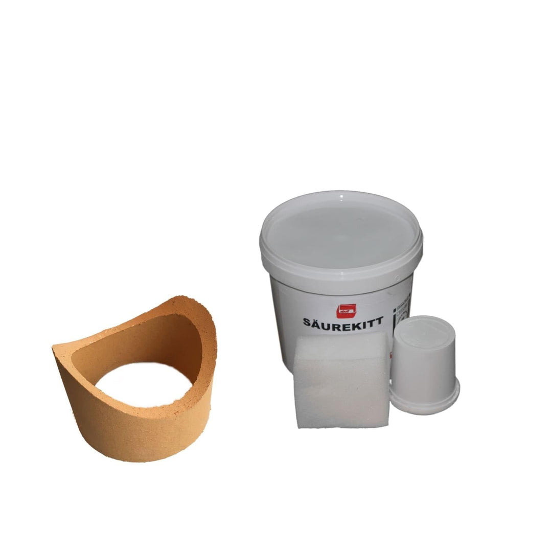 Kaminanschluss-Set SENDEO (Durchmesser Stutzen 160mm, Länge Stutzen 8,5cm) Durchmesser Stutzen 160mm
