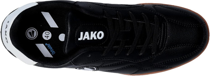 JAKO Fussball - Schuhe Kinder - Halle Classico ID Kids 32 EU Schwarz, 32 EU Schwarz