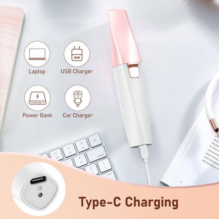 Augenbrauenrasierer elektrisch Gesichtsrasierer frauen elektrisch: Augenbrauen Trimmer damen Augenbr