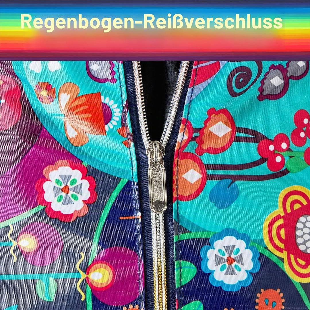 Arxus Grosse Faltbare Reisetasche Tragen Sie die Reisetasche am Wochenende über dem Gepäck mit Schul