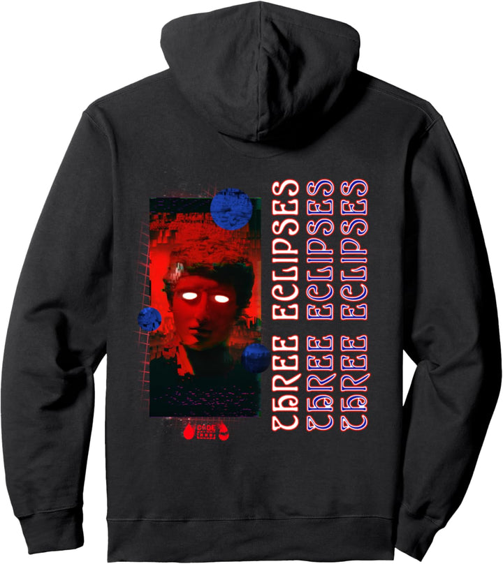 Grunge-Statue Grunge Vaporwave Outrun Streetwear Pullover Hoodie