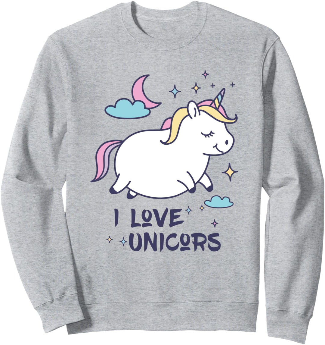 Magisches Design: Weihnachtskleidung mit Einhorn Sweatshirt