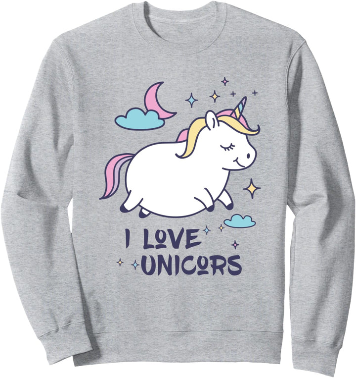 Magisches Design: Weihnachtskleidung mit Einhorn Sweatshirt