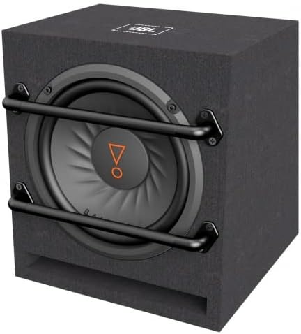 JBL BassPro 8 Aktiv Subwoofer Auto Set Bassreflex Gehäuse - 800 Watt Harman Kardon Bassbox Woofer 8