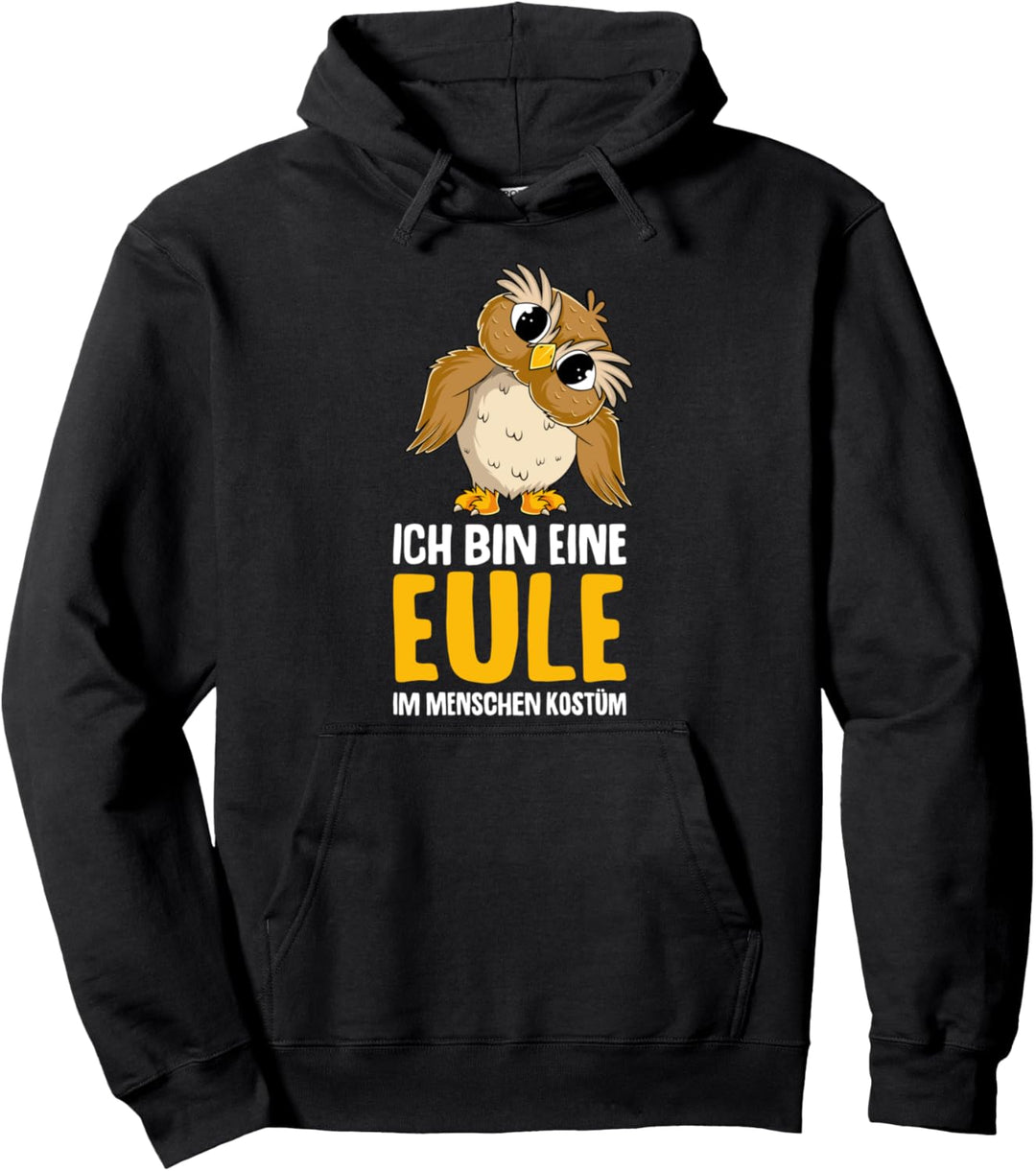 Eulen Kostüm Kinder Damen Mädchen Eule Pullover Hoodie