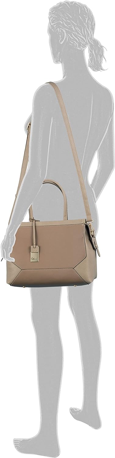 Gabor Damen Geli Shopper 35 x 13,5 x 24 (LxBxH) Beige, 35 x 13,5 x 24 (LxBxH) Beige