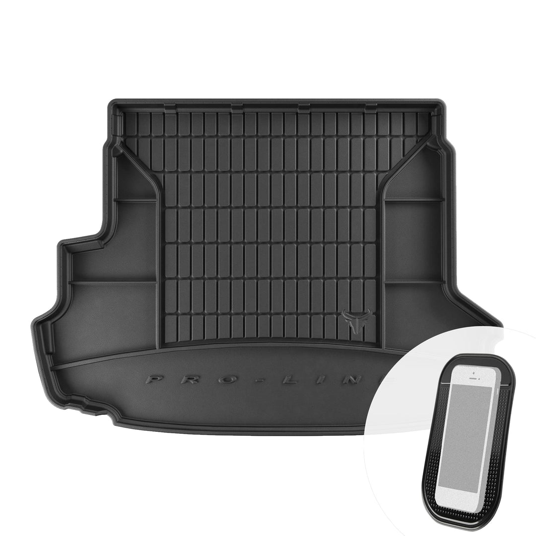Gummi Kofferraummatte Kofferraumwanne mit Organizer-Funktion passend für Nissan X-Trail II T31 2008-