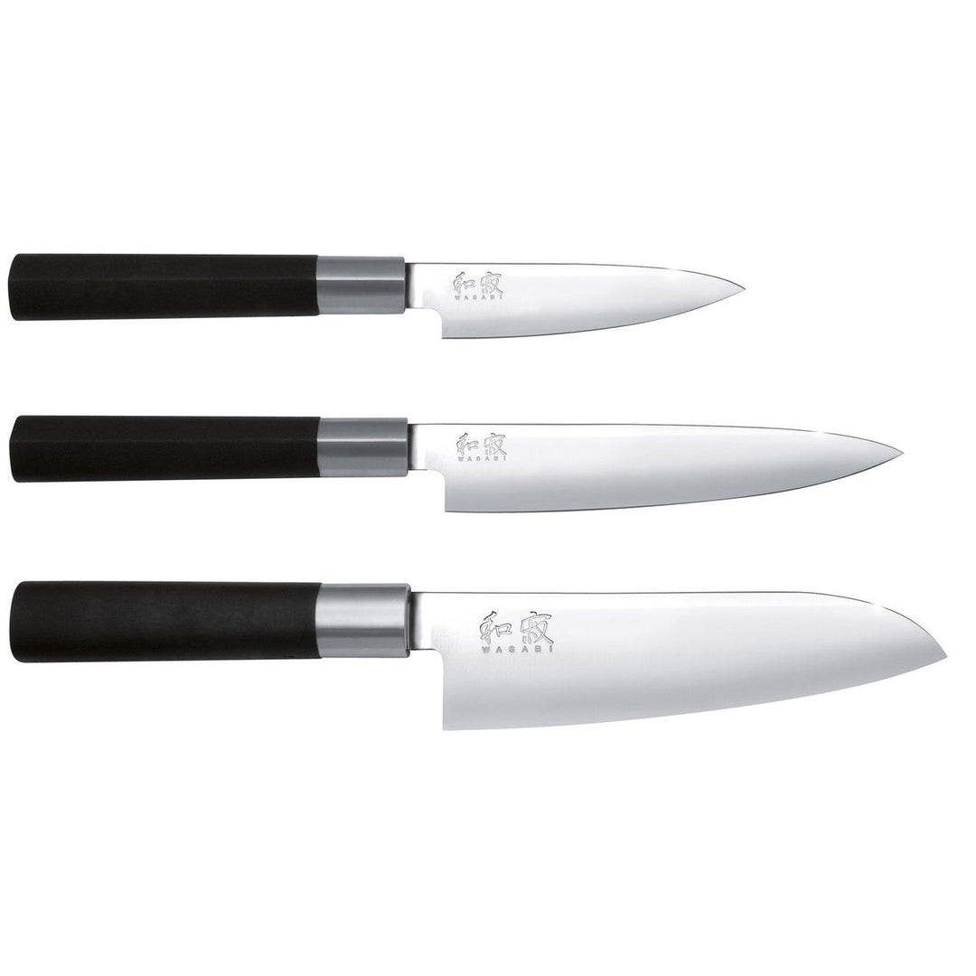 KAI Wasabi Black Wasabi Black Set 6710P, 6715U, 6716S, 67S-310