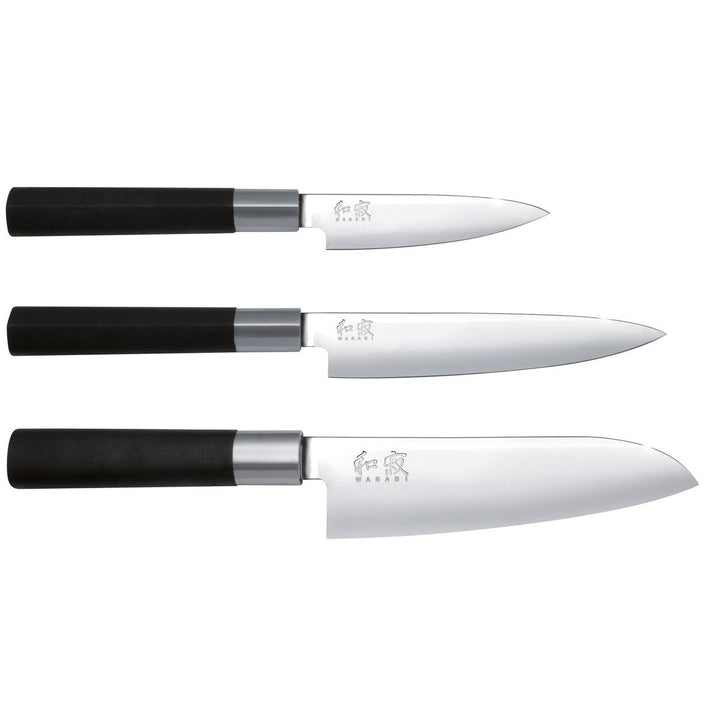 KAI Wasabi Black Wasabi Black Set 6710P, 6715U, 6716S, 67S-310