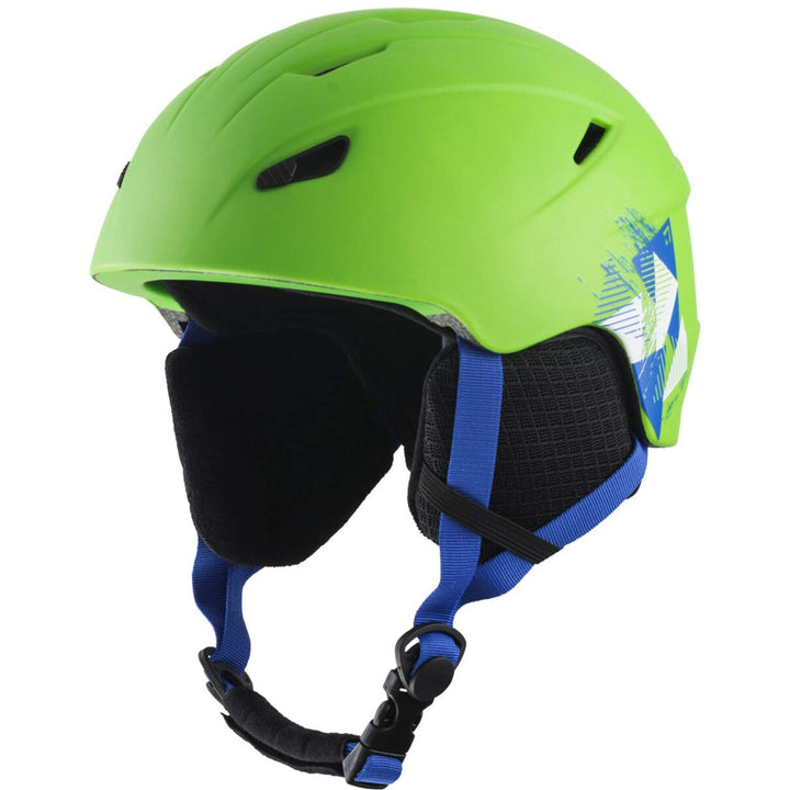 TECNOPRO Kinder Pulse Hs-016 Skihelm XXS Green/Black/Blue, XXS Green/Black/Blue