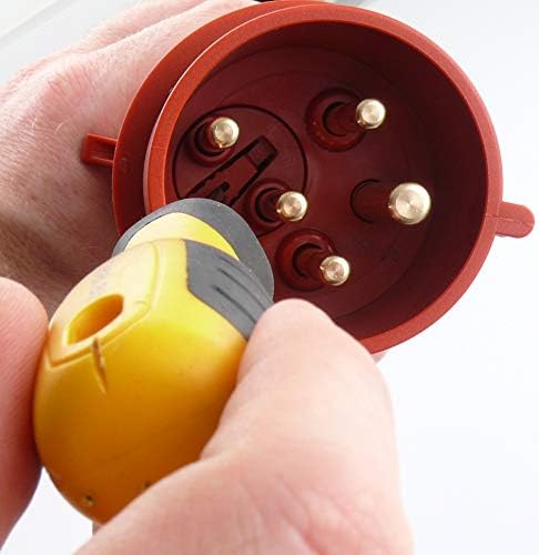 netbote24 CEE Mennekes Verlängerungskabel 32A 400V mit Phasenwender Gummileitung H07RN-F 5x4 5g4 IP4