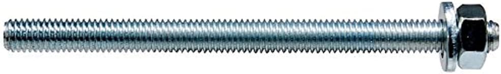fischer 090453 Ankerstange FIS A M 12 x 210 R Edelstahl, 10 Stück, Silber M12x210 Silber, M12x210 Si