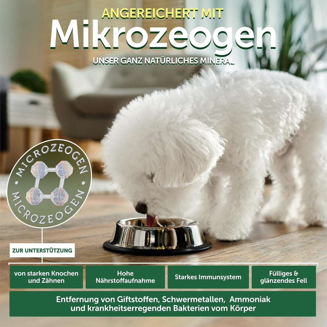 Nature's Protection Superior Care Trockenfutter für Junior Kleiner und Mini Rassen Hunde Fell der He