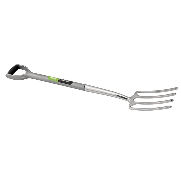 Draper 83757 Stainless Steel Soft Grip Border Fork Gartengabel, Gartengabel