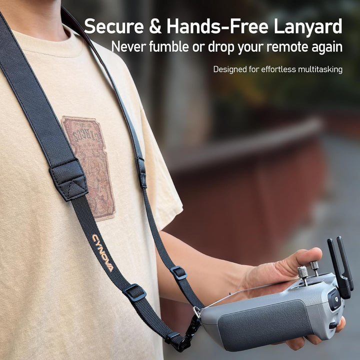 CYNOVA RC Gurt für DJI RC 2,Lanyard für DJI RC 2 mit DJI Mini 5 pro/DJI Flip/Air 3S /Mini 4,4 Fernbe