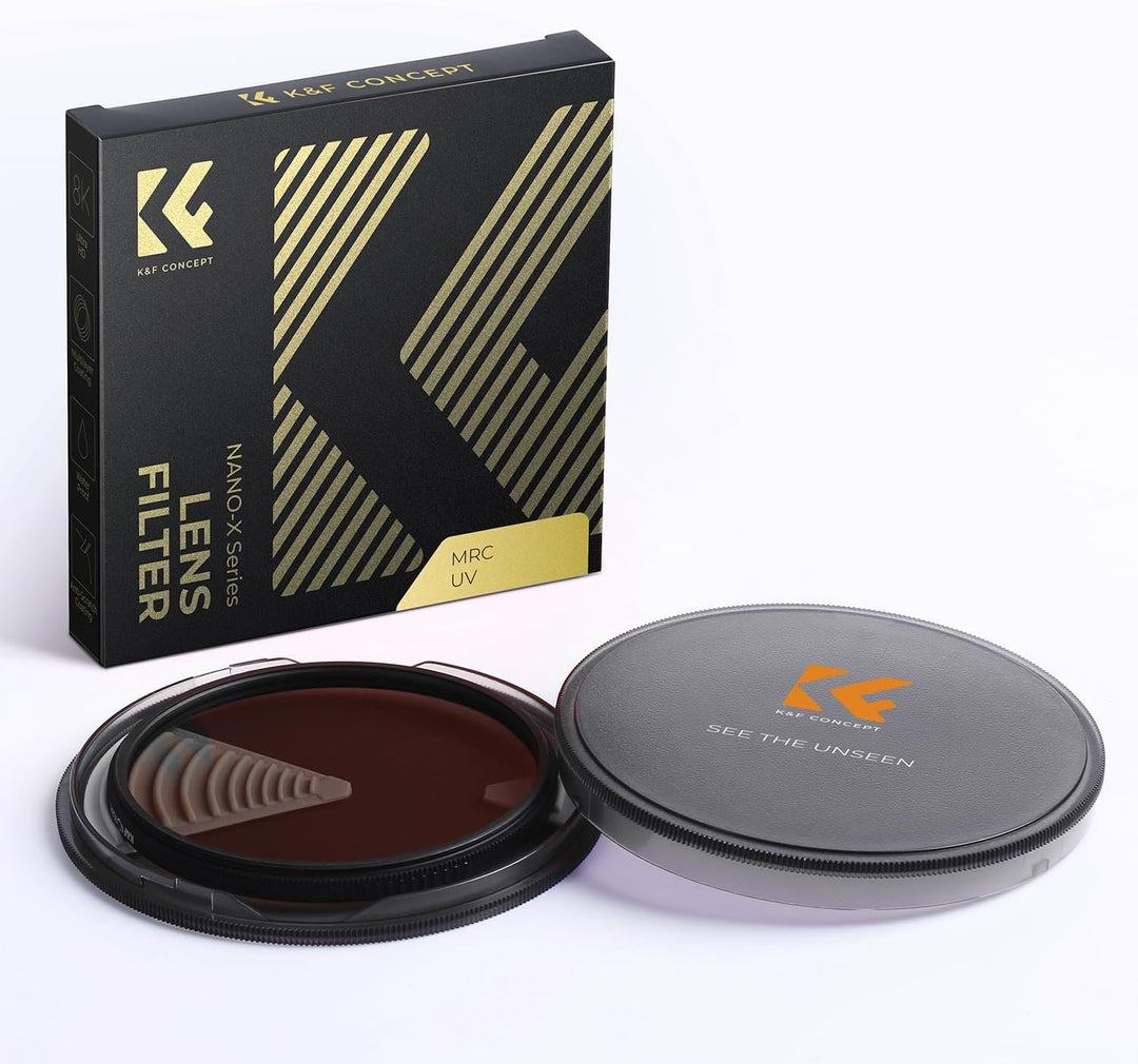 K&amp;F Concept Nano X-Serie Polfilter 112mm CPL Filter Polarisationsfilter MRC mit 28x vergütet für Nik