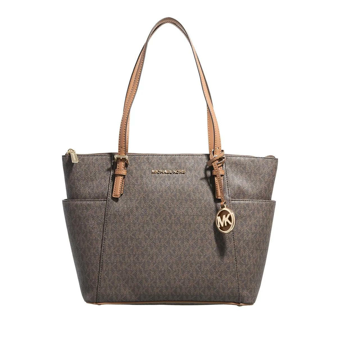 Michael Kors Damen East/West Tragetasche, Braun