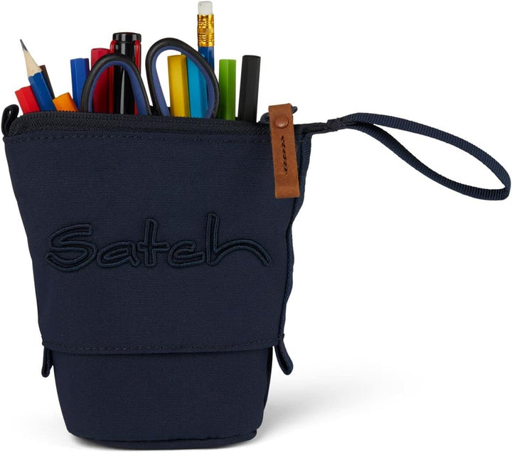 satch Pack Pencil Slider Edition Schulrucksack Set 3tlg. mit Sporttasche (Nordic Blue), Einheitsgrös