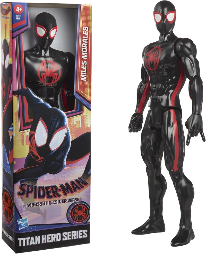 Spider-Man Marvel Miles Morales, 30 cm grosse Figur Across The Verse, für Kinder ab 4 Jahren Spider-