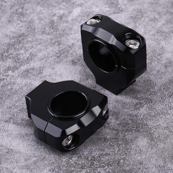 Lenkererhöhung, Aluminiumlegierung Universal Motorrad Lenkerhalterung Klemmheber Bar Riser 28mm