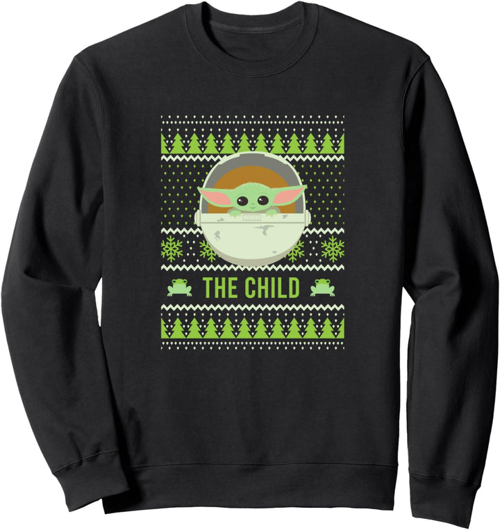 Star Wars The Mandalorian The Child Christmas Sweater Style Sweatshirt