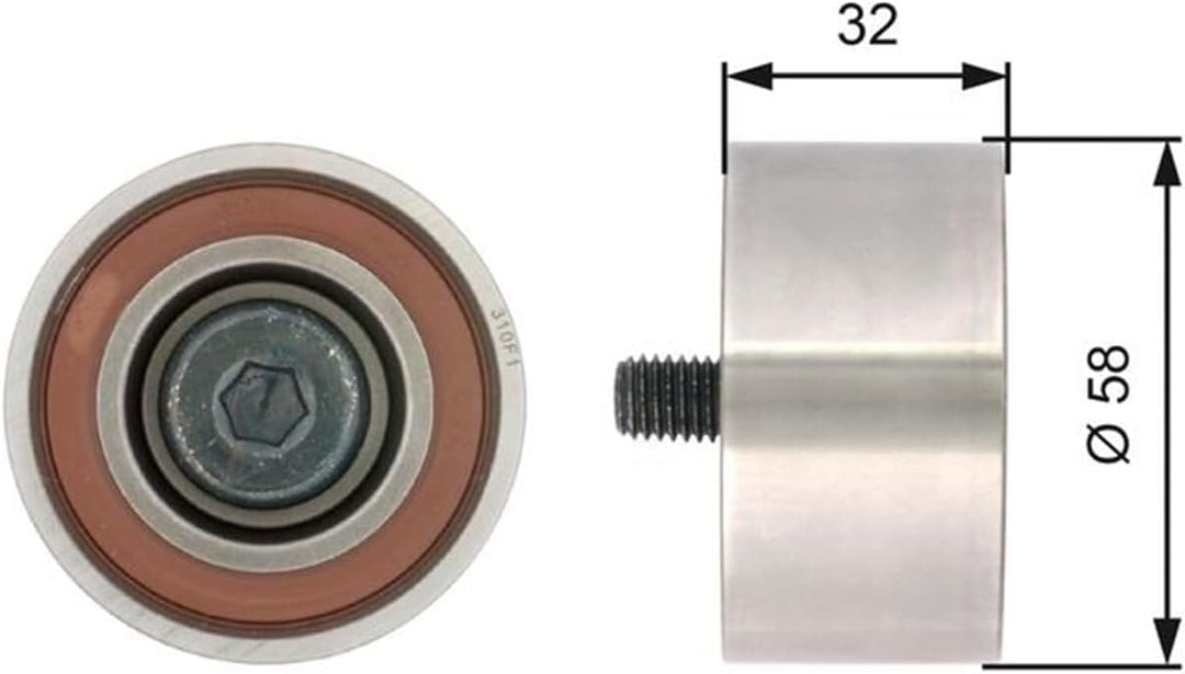 GATES PowerGrip Kit + Wasserpumpe KP15579XS-2