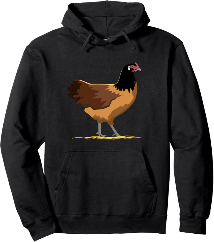 Buntes Vorwerkhuhn Hühner Vorwerks Huhn Landwirt Pullover Hoodie