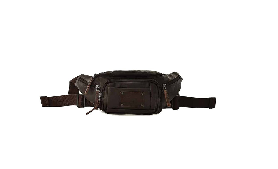 Avirex Kollektion Buffalo, Marsupio, Waist Bag, Farbe Braun, braun, cm.13,0x34,0x3,5, gürteltasche