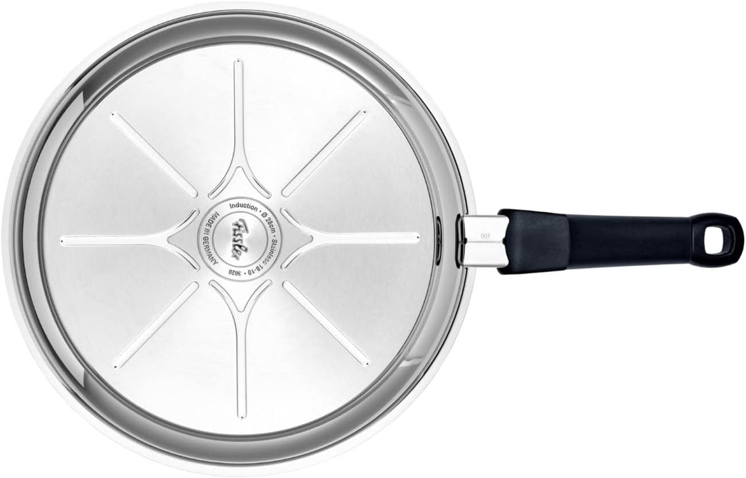 Fissler Adamant Premium/beschichtete Edelstahl-Pfanne (Ø 28 cm) Bratpfanne-antihaftend, kratzfest -