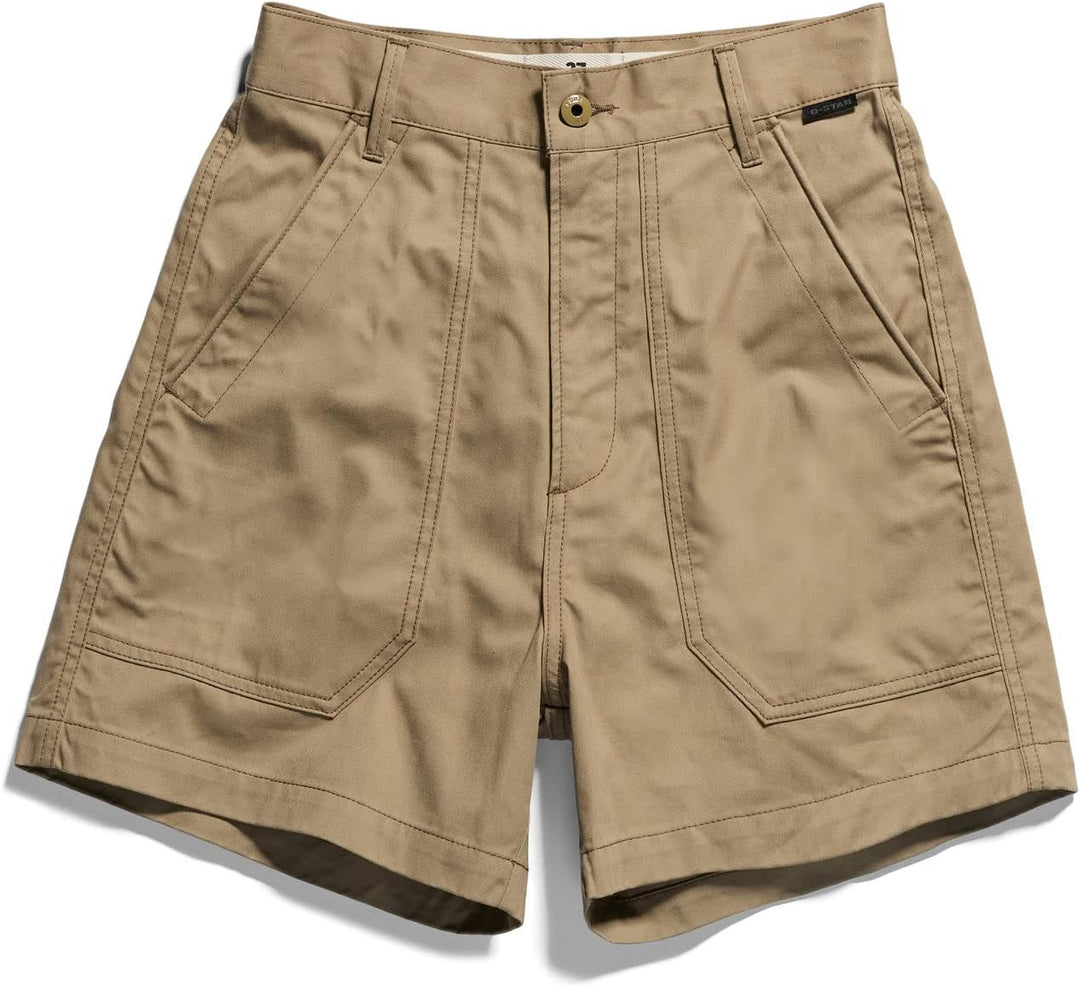 G-STAR Damen 3D Fatigue Shorts 27W Braun (Dk Toggee D21101-d310-5787), 27W Braun (Dk Toggee D21101-d