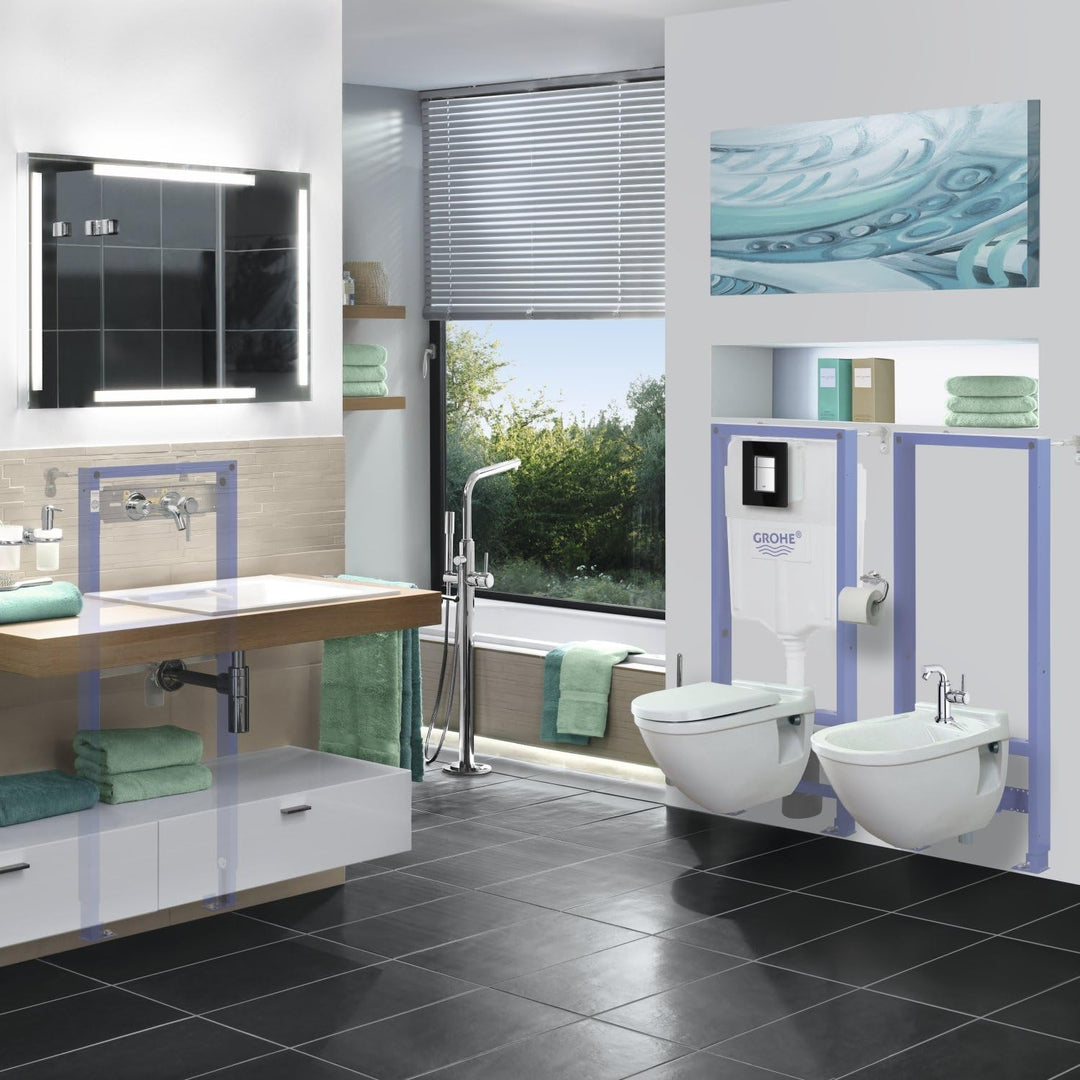 Grohe Rapid SL Installationssystem für Bidet, 1,13 m 38553001, Blau 1,13 m Bauhöhe, 1,13 m Bauhöhe