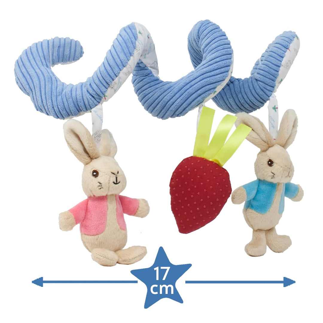 Rainbow Designs Peter Rabbit („Peter Hase“) Tätigkeitsspirale für Babys - Spirale für Kinderwagen un