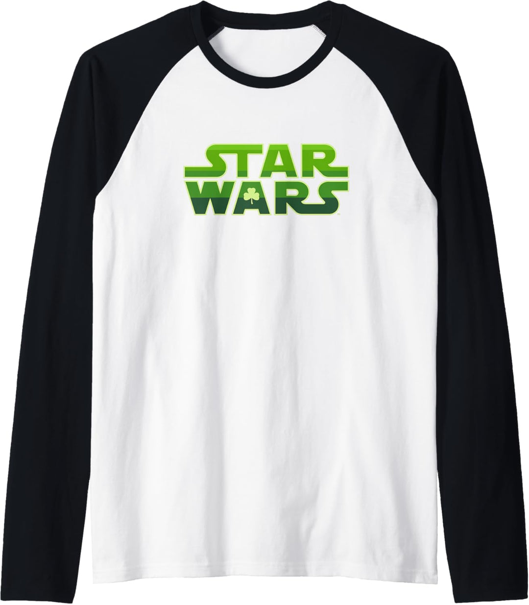 Star Wars St. Patrick's Day Logo Raglan