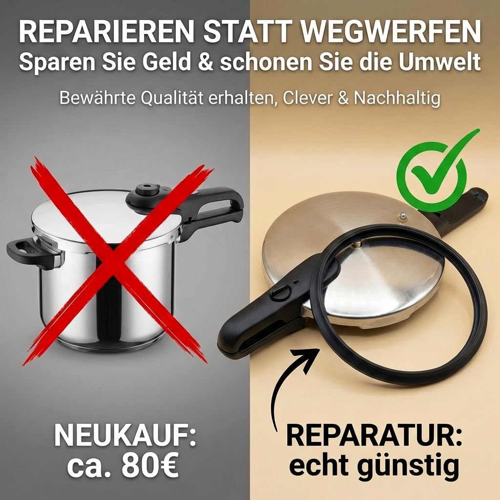 Union Quedlinburg Dichtung V Profil Schnellkochtopf SKT 68 - DDR Traditionsprodukt