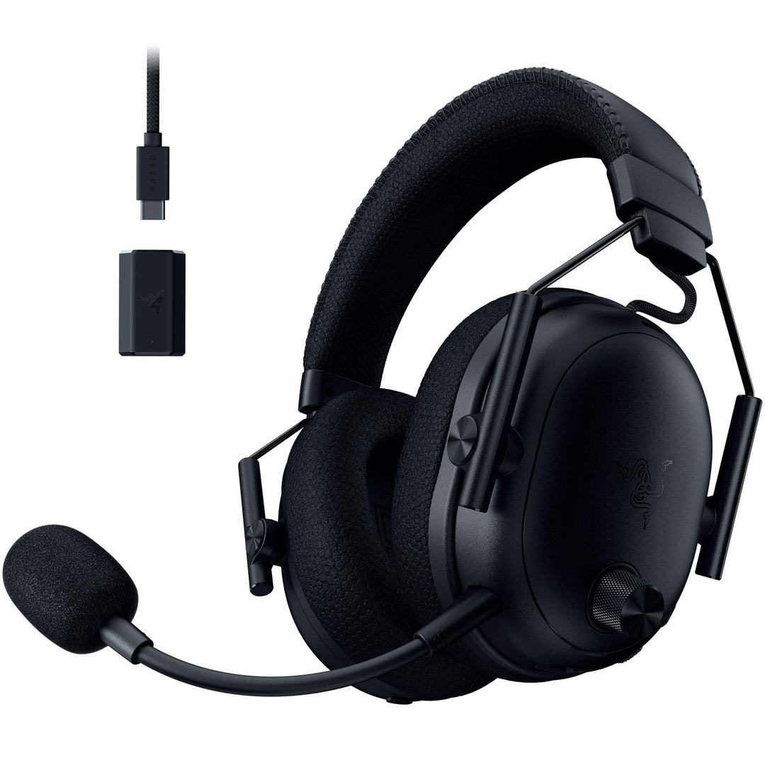 Razer BlackShark V3 Pro - Kabelloses E-Sport-Headset mit ANC- Geräuschunterdrückung - 50mm Audio Tre