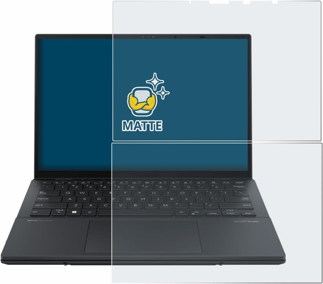 BROTECT Entspiegelungs-Schutzfolie für ASUS ZenBook Duo OLED 2024 UX8406 Matte Displayschutz-Folie,