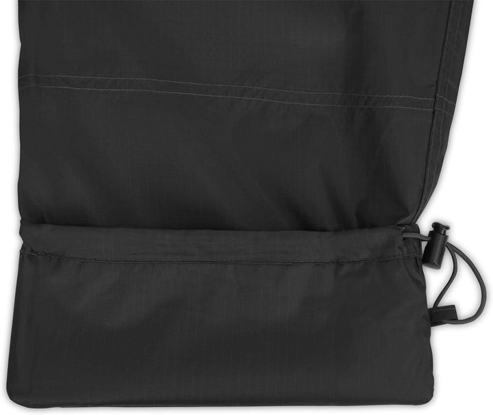 normani Outdoor Sports wasserdichte Regenhose 6000 mm mit Reissverschluss-Seitentaschen für Wandern,