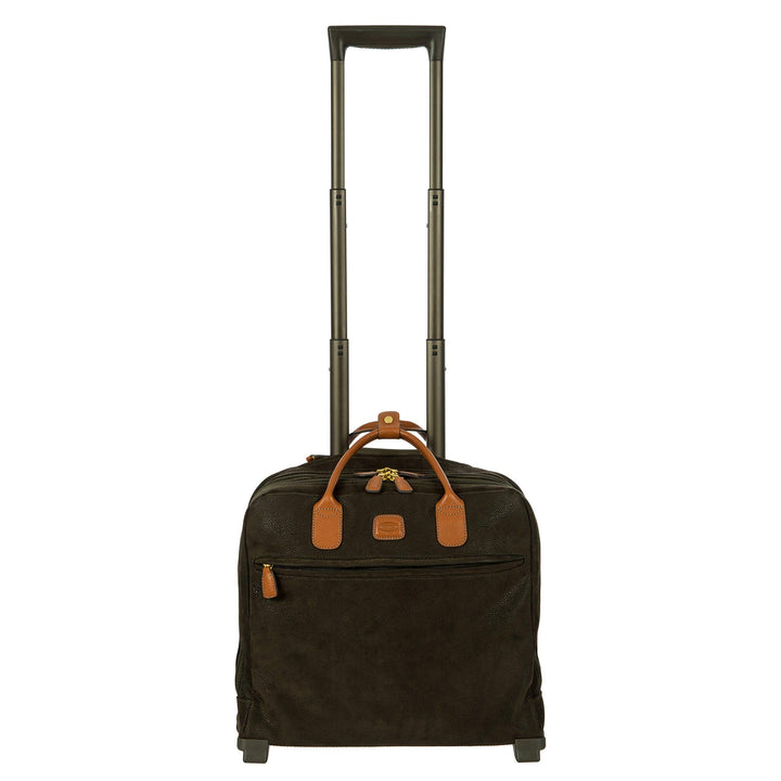Bric's Life Tropea Ultralight International Handgepäcktasche für Laptop/Tablet/Pilot Olive, Olive