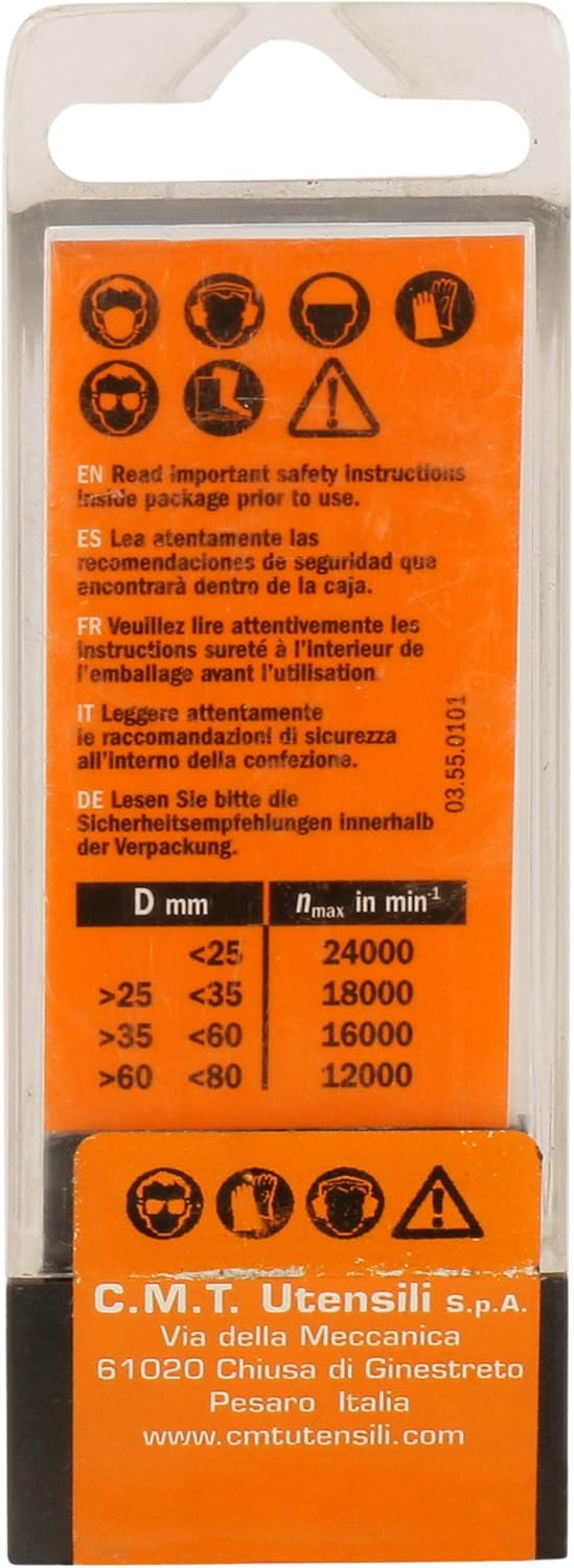CMT ORANGE TOOLS 748.191.11 - PROFILFRÄSER HM S=6 D=19 R=2.4