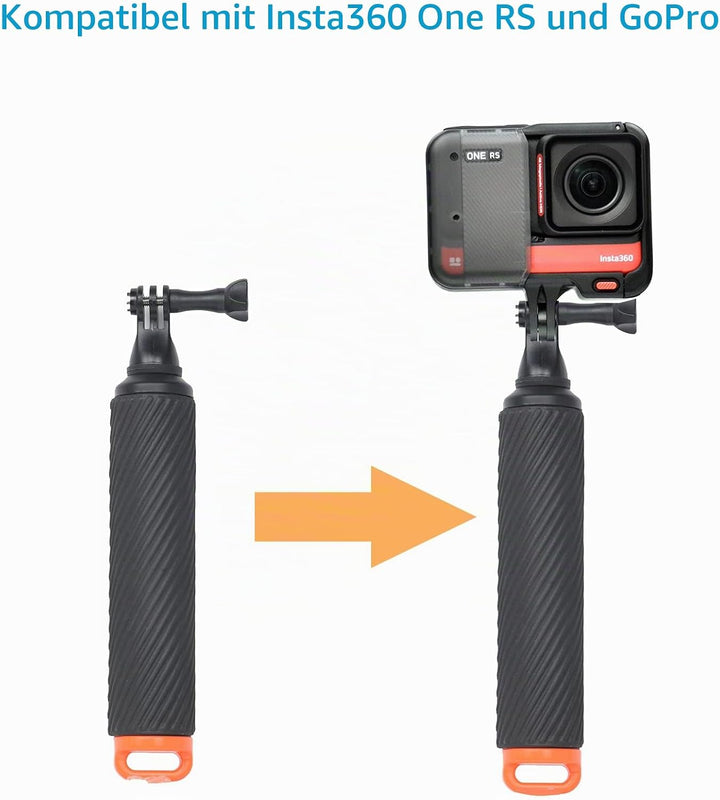 Fotoleey Schwimmender Handgriff Wasserdicht Handgriff Floating Hand Grip Einbeinstativ Tauchen Stock