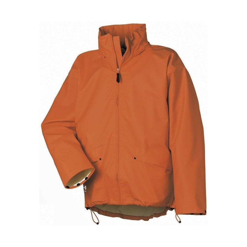 Helly Hansen Workwear Regenjacke wasserdicht Voss Jacket, grün, 70205, 4XL Grün 4XL, Grün 4XL