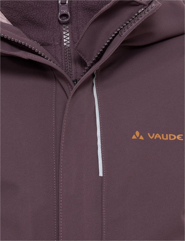 Kids Campfire 3in1 Jacket Girls 98 blackberry/brown, 98 blackberry/brown