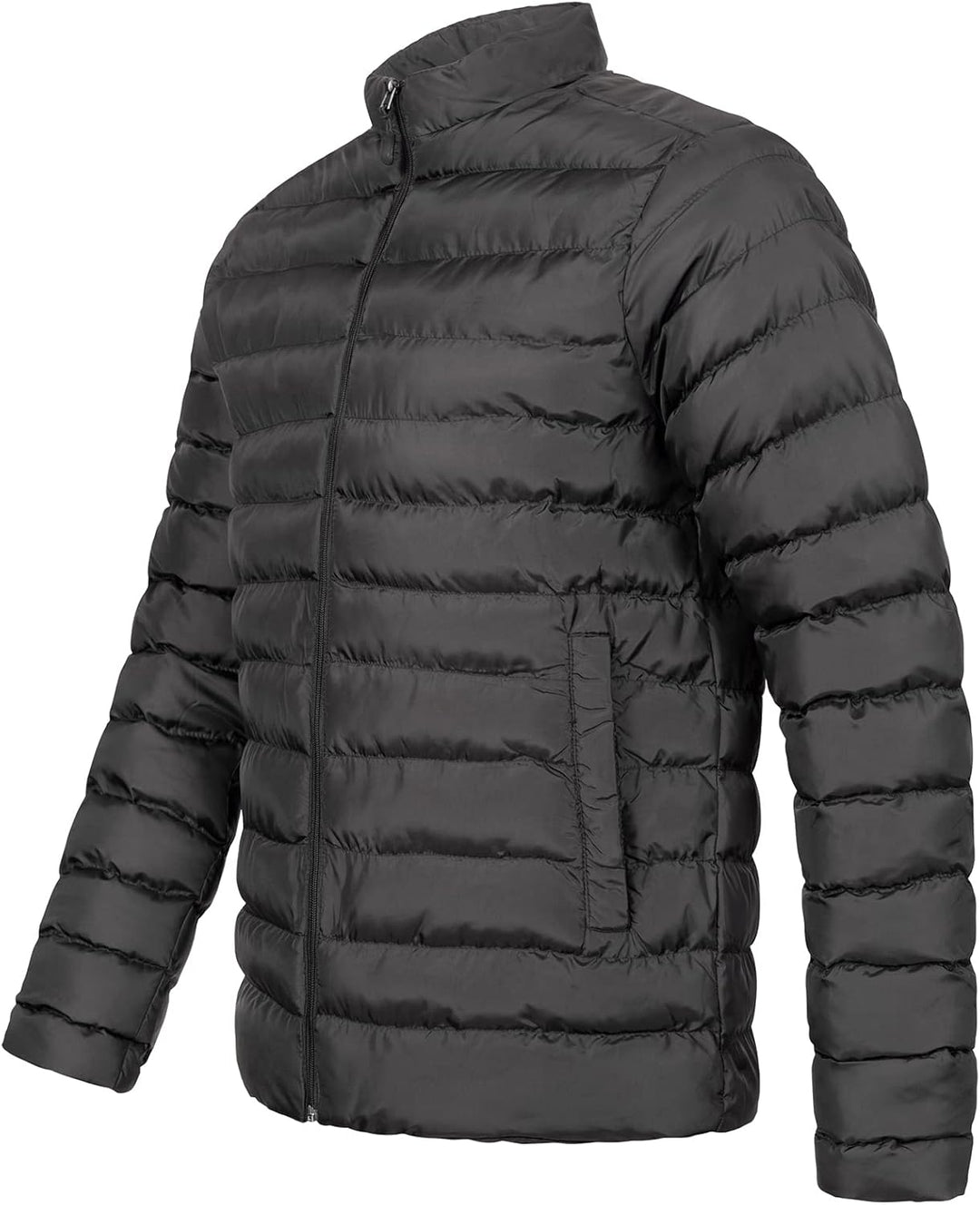 Rock Creek Herren Steppjacke Übergangsjacke H-320 L Schwarz, L Schwarz