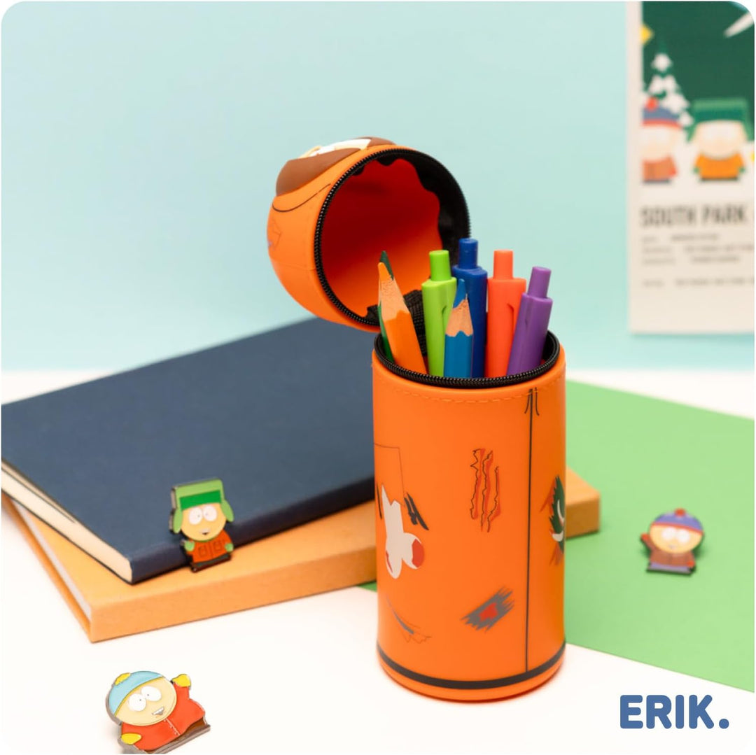 Grupo Erik Mäppchen South Park Kenny 1 Fach - Stift Etui Schule - Federmäppchen Mädchen Schlampermäp