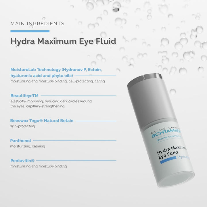 SCHRAMMEK Hydra Maximum Eye Fluid, 1 x 15 ml 15 ml (1er Pack), 15 ml (1er Pack)