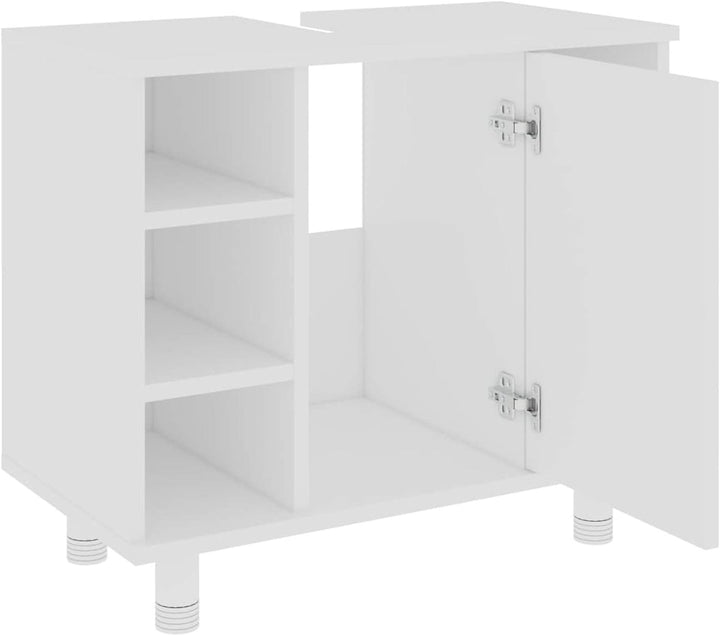 Tidyard Badezimmerschrank Badschrank Badezimmer Aufbewahrungsschrank Schrank Waschbeckenunterschrank